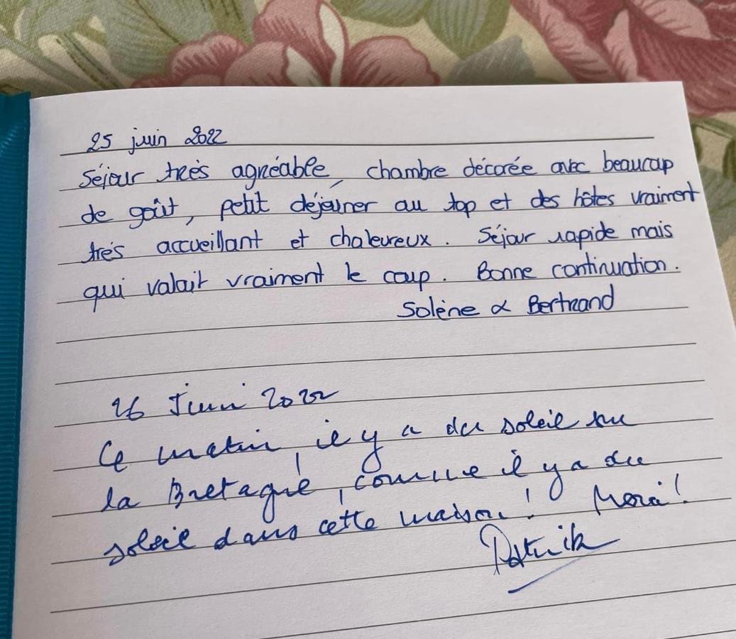 Chez Trotro Leilighet Saint-Pierre-de-Plesguen Eksteriør bilde